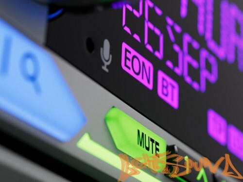 Aura INDIGO-879DSP-MKII USB-ресивер, 4х51w, USB (1.2A)/FM/AUX/BT,4RCA,DSP,RGB подсветка