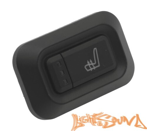 Комлект подогрева одного сидения с прямоугольной кнопкой ZG17