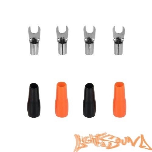 Клемма обжимная, вилка DL Audio Barracuda U-Type 8Ga, 1шт