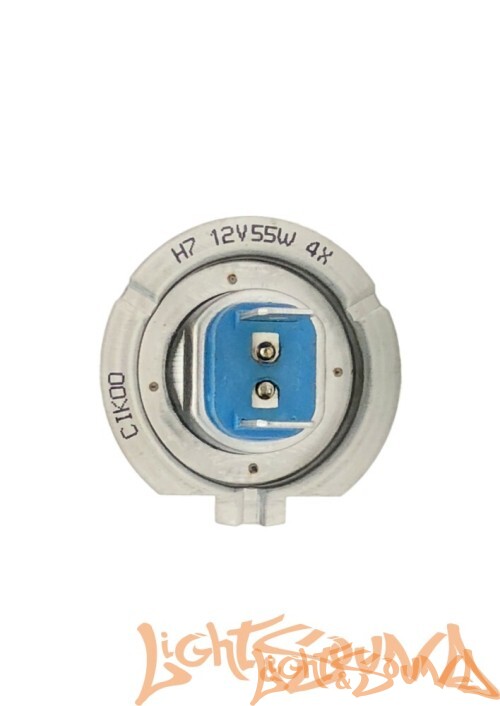 CIKOO, CG0114, H7 4X (супер белый) 12V, 55W Галогенная лампа (1шт)
