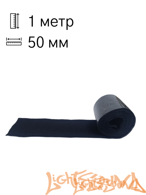 Шумоизоляция LS Антискрип в деталях (50мм х 1м) черный