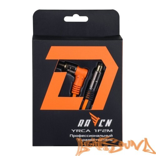 Y-коннектор DL  Audio Raven YRCA 1F2M