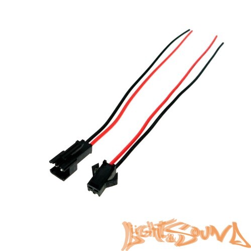 Разъём-коннектор JST 22AWG 2-Pin мама+папа