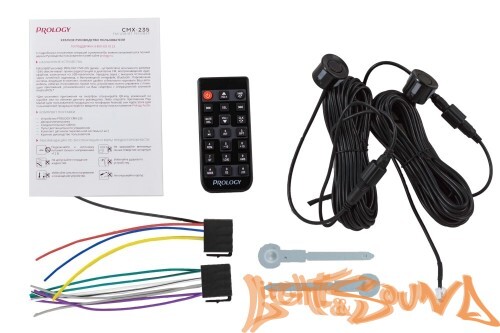 Prology CMX-235 4 х 55 Вт, FM / USB ресивер с Bluetooth и парковочной системой