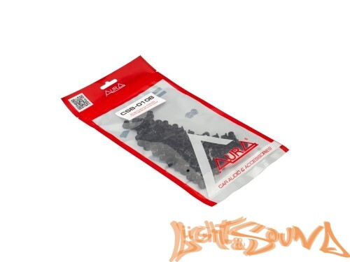 Aura CSB-010B Проходная втулка для кабеля, диаметр 10 мм, материал пластик, 1 шт.