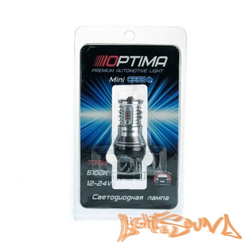 Optima Premium 7440, MINI CREE-XBD CAN, 5100K, 12-24V (W3X16g), 1шт