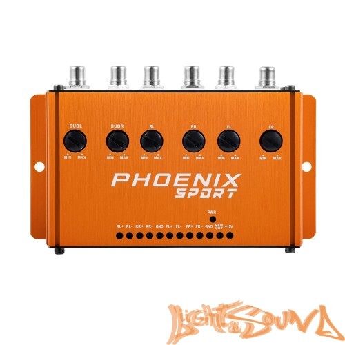DL Audio Phoenix Sport High Level To RCA Converter 6ch преобразователь высокого уровня