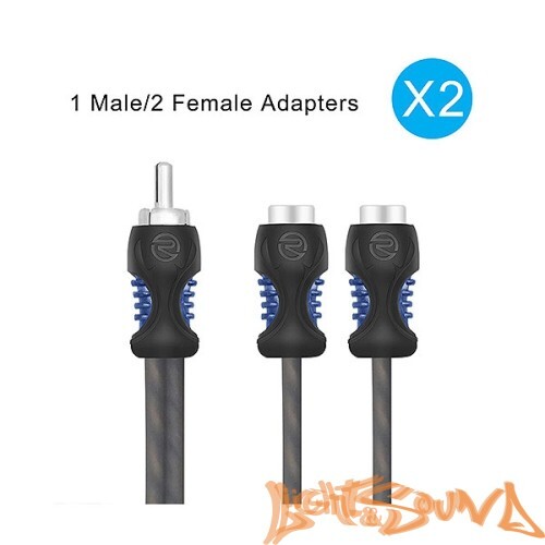 Y-коннектор Recoil R1M2F YRCA (1папа/2мамы), 2шт