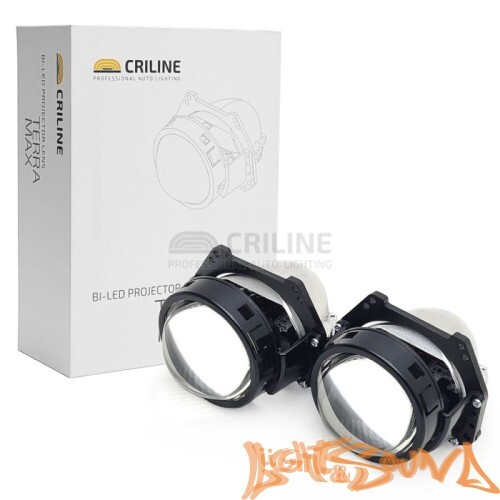 Бидиодная линза Criline 3.0" BI-LED C4 Terra Max, 1шт