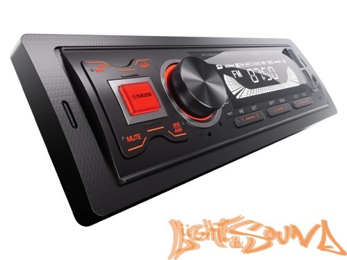 Aura Fireball-103BT USB-ресивер, 12V 4x36w, 2USB SD/FM/AUX/BT, 2 RCA, VA, красная подсветка
