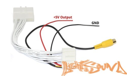 Адаптер подключения новой видеокамеры Mazda на штатную магнитолу BC5