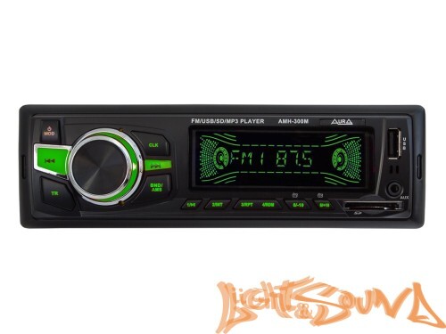 Aura AMH-300M USB-ресивер, 4x51w, USB/SD/FM/AUX, 2 RCA, iD3-TAG, мультицвет (7 цветов)