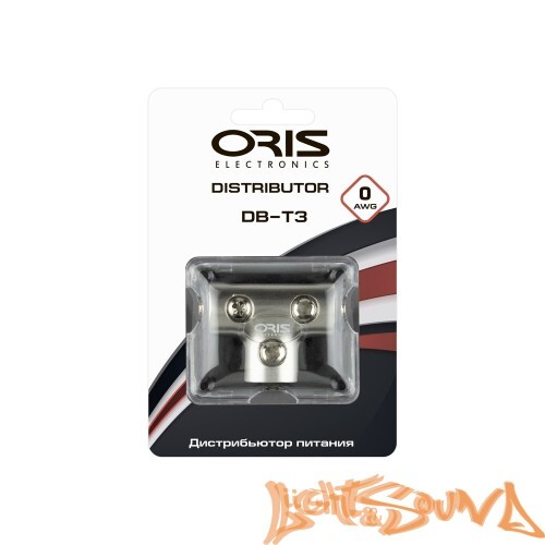 ORIS ELECTRONICS DB-T3 Дистрибьютор питания, 1х0-4Ga вход, 2х0-4Ga выход