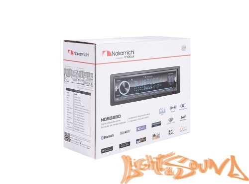 Nakamichi NQ532BD USB-ресивер, 4х50, DSP/USB/AUX/Bluetooth