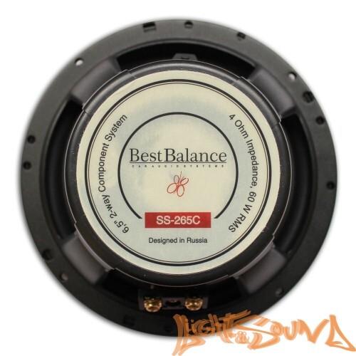 Best Balance SS-265C 6,5"(16,5см) 2-полосная компонентная акустическая система