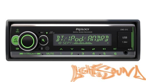 Prology CMD-310 4 х 55 Вт, FM/USB/BT ресивер с DSP процессором