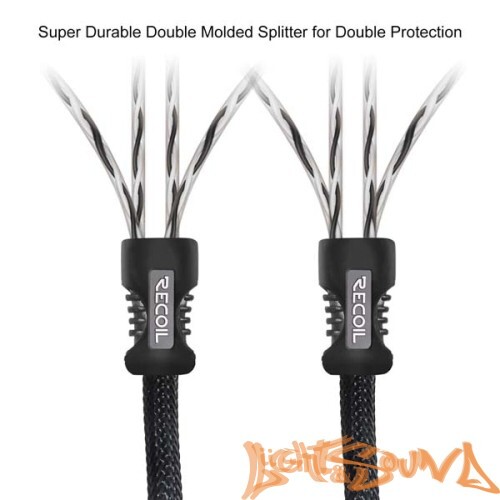 RCA (межблочный) кабель Recoil Premium PCI417 4RCA 5 метров