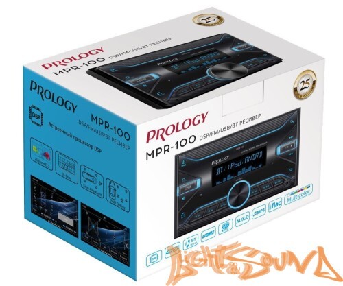 Prology MPR-100 2din FM/USB/BT ресивер с DSP процессором