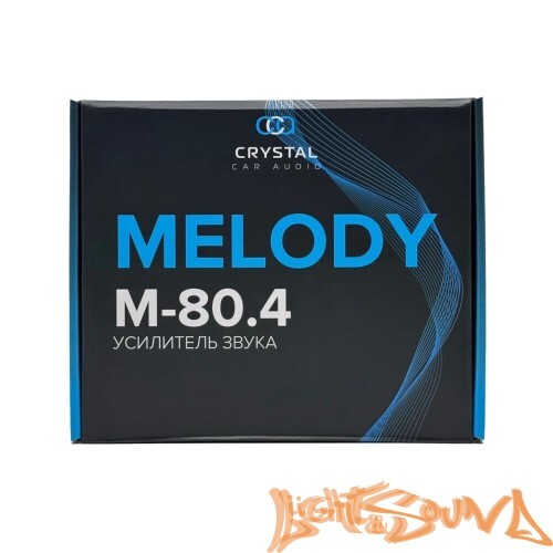 Crystal Car Audio MELODY M-80.4 Усилитель мощности 4-канальный