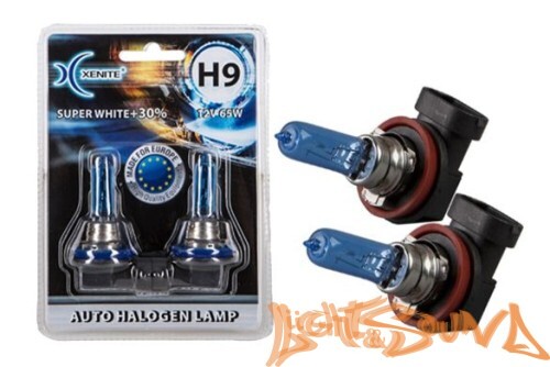 Xenite Super White H9 Галогенные лампы (2 шт)