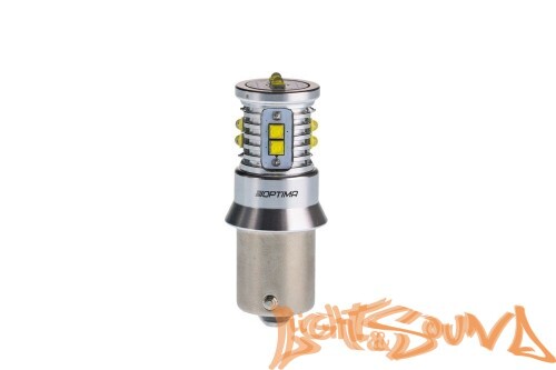 Optima MINI P21W, CAN, CREE XB-D*10, 5500K, 50W, 12V (Ba15S), 1шт