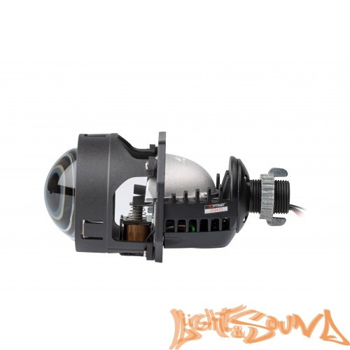 Бидиодная линза Optima Premium Bi-LED Lens SRT Double Chip 2.5", 5500K, 1шт