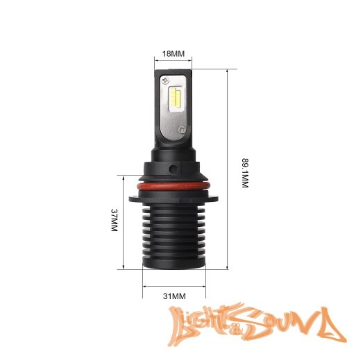 Светодиод головного света Optima LED QVANT HB5 (9007), 12-24V (2шт)