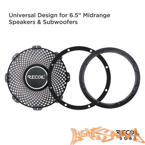 Защитная сетка для динамиков и сабвуферов Recoil SG-65 гриль 16,5 см, 1 шт