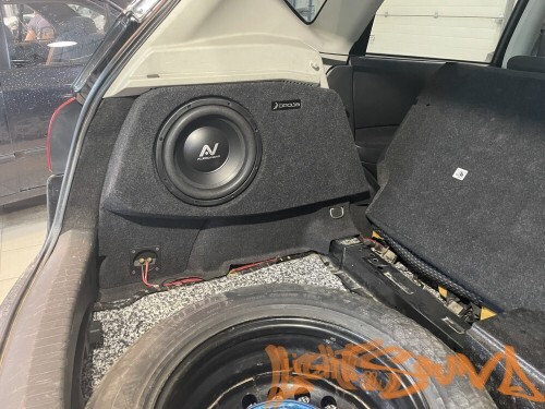 Корпус для сабвуфера Стелс Nissan Qashqai J10 10"