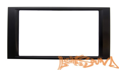 Переходная рамка для Volkswagen Touareg 2002-2010, Multivan, Caravelle,Transporter 2003-2006 2 Din