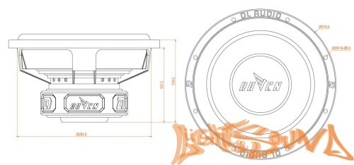 Сабвуфер DL Audio Raven 12