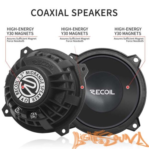 Recoil RMS35 3.5" (9 см) среднечастотные динамики (комплект)
