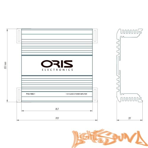 Oris Electronics PHA-1.1500 Усилитель мощности 1-канальный