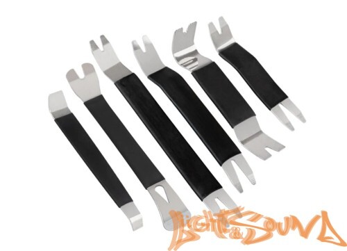 Инструмент LS для снятия обшивки (металл), прорезин. ручка 1шт