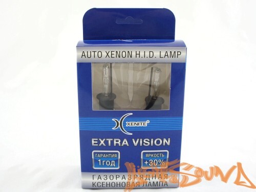Ксеноновая лампа Xenite H3 5000 K EXTRA VISION (Яркость + 30 %)