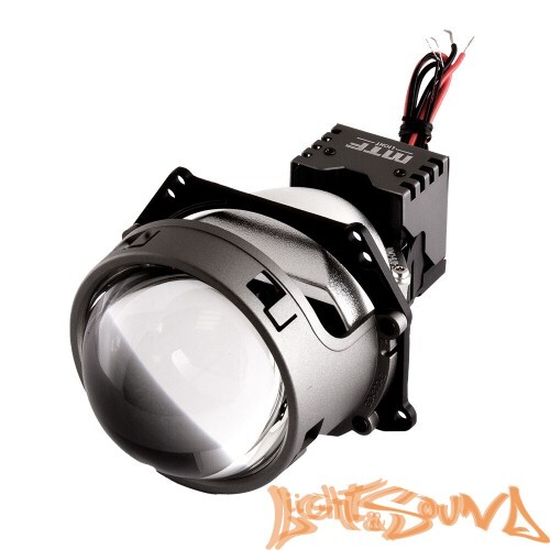 Бидиодная линза MTF light Bi-LED Cyber Light 12V ближ/дальний 57/67Вт, 3", 6000K, 1шт