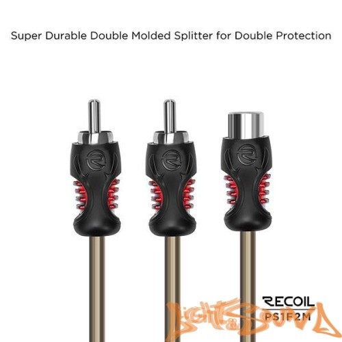 Y-коннектор Recoil PCI1F2M YRCA (2папы/1мама), 1шт