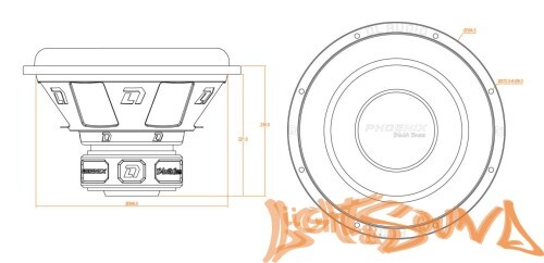 Сабвуфер DL Audio Phoenix Black Bass 15