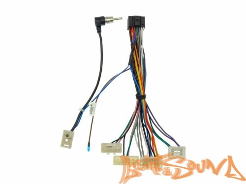 Комплект проводов  WM-MT для Toyota, iso(16 pin Android), коннектор руля,антенна 1989-2017