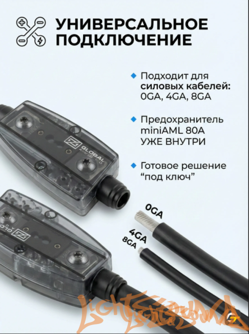 Колба предохранителя Global Audio GFR-001V