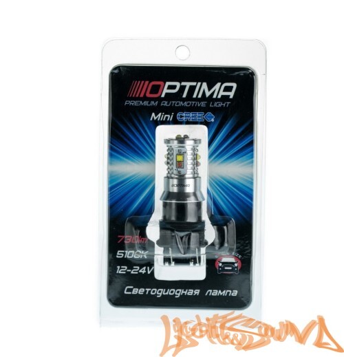 Optima Premium 3157, MINI CREE-XBD CAN, (белая), 50W, 12-24V, 1шт