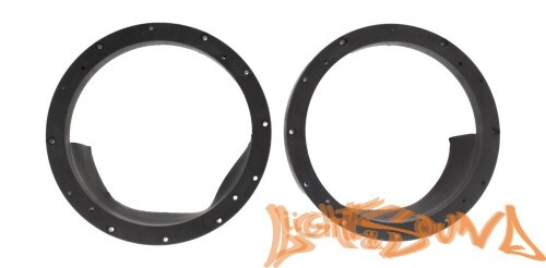 Водозащитный козырёк 6.5" с подиумом (пластик, ср. жестк.), 2шт