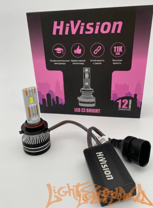 HiVision Z3 Bright HB3/9005 6000K (2шт)