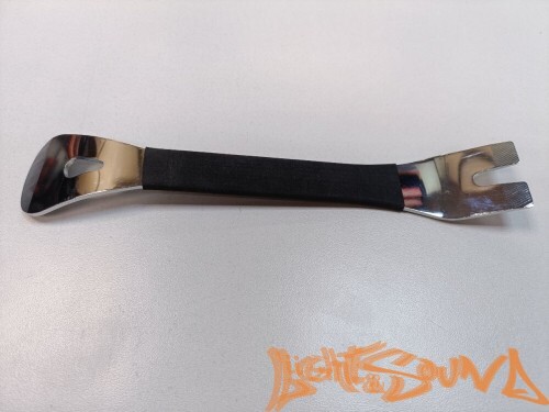 Инструмент LS для снятия обшивки (металл), прорезин. ручка 1шт