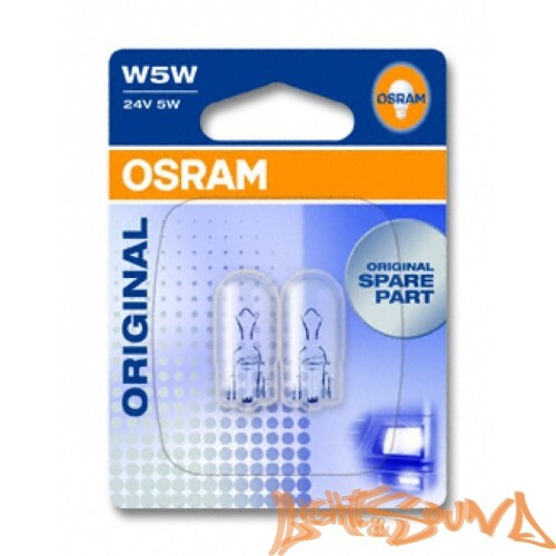 Osram Original Line W5W 24V, 5W Лампа накаливания ,в уп. 10шт, (1шт)