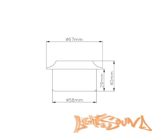 AMP NEO TW25 (6,7см) Высокочастотный динамик (1 шт)