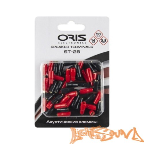 Клемма обжимная, плоская  Oris Electronics ST-28, 1шт