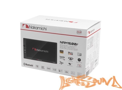 Nakamichi NAM-1600r 2din, 4х50, USB/MP3/SD/Bluetooth, 7дюймов