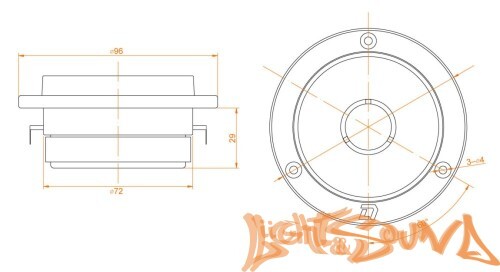 DL Audio Gryphon Lite TW-01 v.2 высокочастотные динамики (комплект)