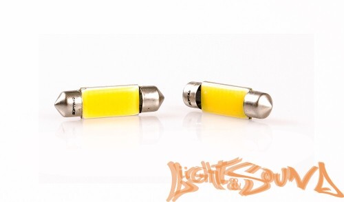 Лампа светодиодная Optima Premium Feestoon 36 COB, 5100K,12V, T10*36mm (SV 8.5-8), 1 шт